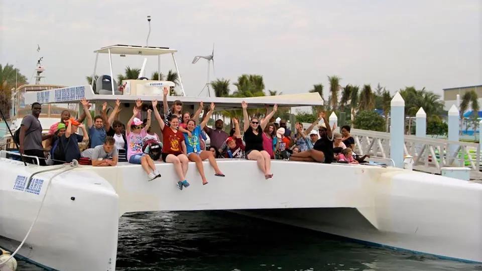 Kids going fishing with the Florida Fishing Academy thanks to sponsors and donors.